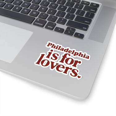 Philadelphia is for Lovers Kiss-Cut Stickers